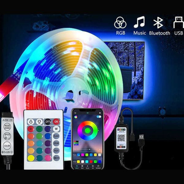 شريط ضوئي مع تقنية البلوتوث