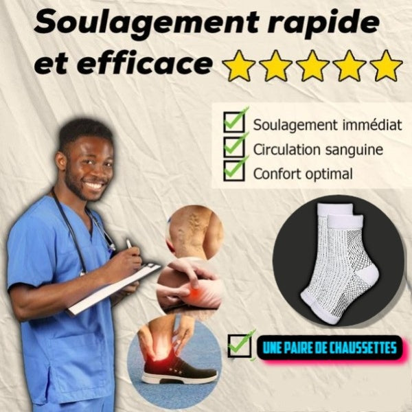 Chaussettes de guérison contre la douleur et l'enflure - GN