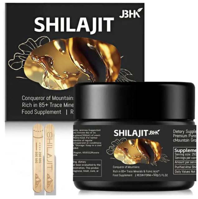 Renouveau Vital : Résine de Shilajit Premium - 100% Naturelle - GN